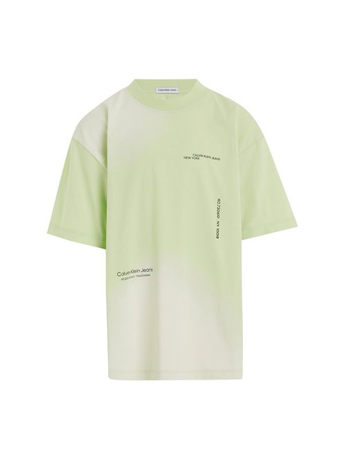 CALVIN KLEIN T-shirt Oversize per Ragazzi CALVIN KLEIN | CKIU0IU00545T0H7